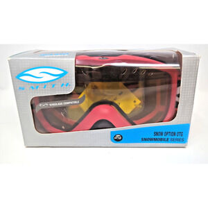💥Rare Vintage Smith Snow Option OTG Series Fan goggles Yellow Lens USA